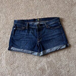 7 For All Mankind Roll-Up Shorts Sz. 32